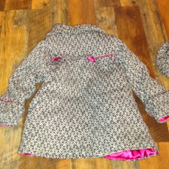 Penny M Girls Coat with Hat 4T - Picture 8 of 8
